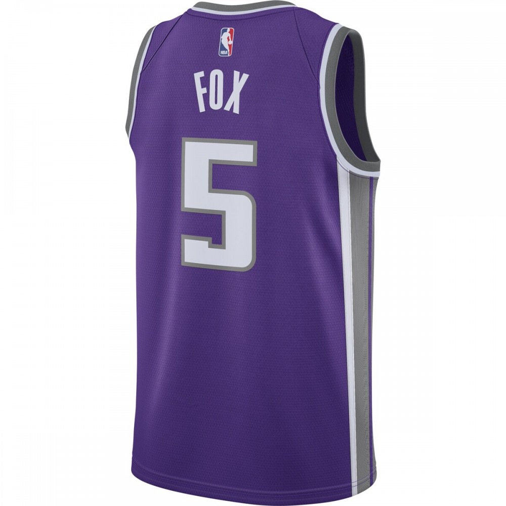 De'Aaron Fox Sacramento Kings 2020/21 Swingman Jersey - Purple - Icon Edition-Pro Kit Vault | Brand New 26/27 Sports Jerseys